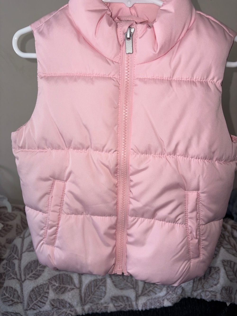 Old Navy Pink Puffer Vest